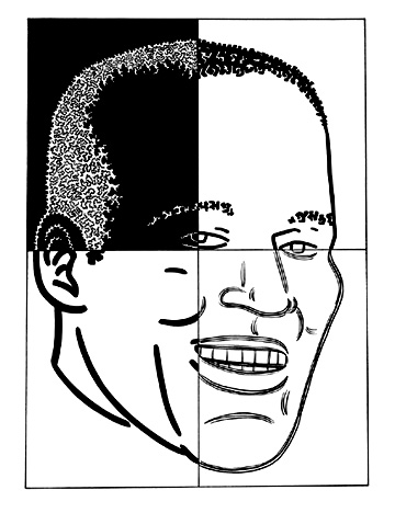 "OJ SIMPSON PORTRAIT" is copyright ©2008 by Jeremy Eaton.  All rights reserved.  Reproduction prohibited.