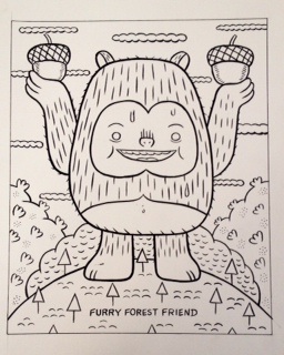 "The Furry Forest Dweller (Sugar Booger)" is copyright ©2008 by Kevin Scalzo.  All rights reserved.  Reproduction prohibited.