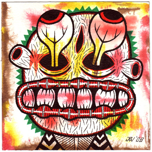 "Mask of M'Gubu" is copyright ©2008 by J.R. Williams.  All rights reserved.  Reproduction prohibited.
