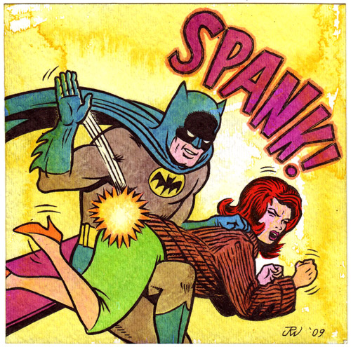 "BatSpank" is copyright ©2008 by J.R. Williams.  All rights reserved.  Reproduction prohibited.