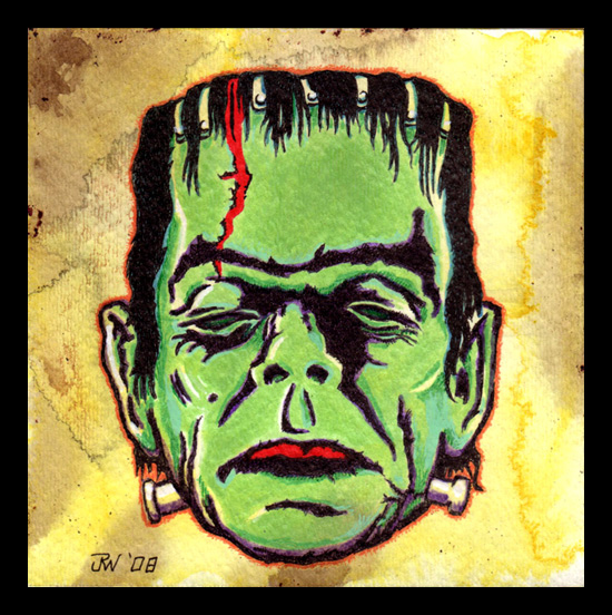 "Frankenstein's Monster" is copyright ©2008 by J.R. Williams.  All rights reserved.  Reproduction prohibited.