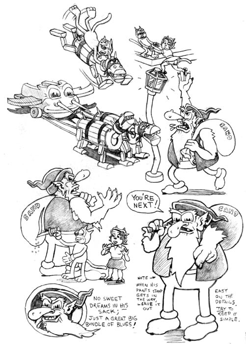 "'Boulevard' model sheet B" is copyright ©2008 by Kim Deitch.  All rights reserved.  Reproduction prohibited.
