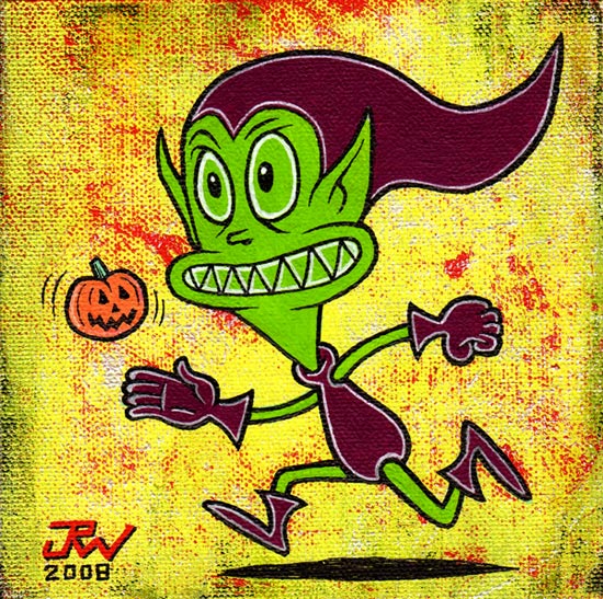 "Green Goblin" is copyright ©2008 by J.R. Williams.  All rights reserved.  Reproduction prohibited.