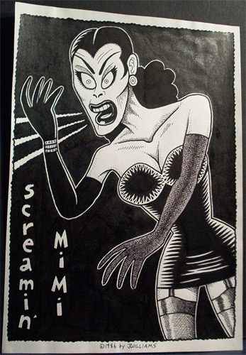 "Screamin' Mimi" is copyright ©2008 by J.R. Williams.  All rights reserved.  Reproduction prohibited.