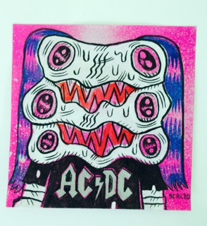 "AC/DC Post-It" is copyright ©2008 by Kevin Scalzo.  All rights reserved.  Reproduction prohibited.