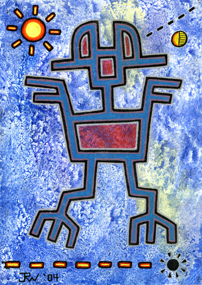 "Thunderbird (painting)" is copyright ©2008 by J.R. Williams.  All rights reserved.  Reproduction prohibited.