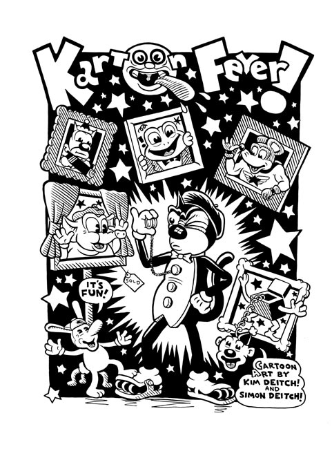 "Kartoon Fever ad" is copyright ©2008 by Kim Deitch.  All rights reserved.  Reproduction prohibited.