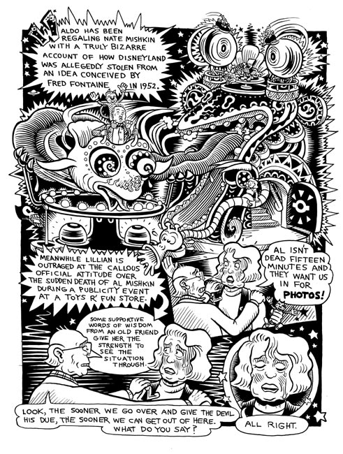 "Waldo World recap page" is copyright ©2008 by Kim Deitch.  All rights reserved.  Reproduction prohibited.