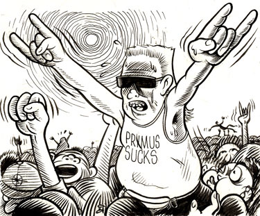 "Primus Sucks" is copyright ©2008 by Eric Reynolds.  All rights reserved.  Reproduction prohibited.