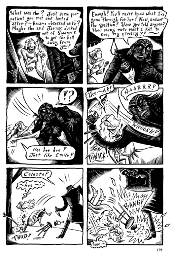 "The Chuckling Whatsit - page 179" is copyright ©2008 by Richard Sala.  All rights reserved.  Reproduction prohibited.