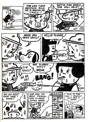 "Nancy and Sluggo comic page" is copyright ©2008 by Kevin Scalzo.  All rights reserved.  Reproduction prohibited.