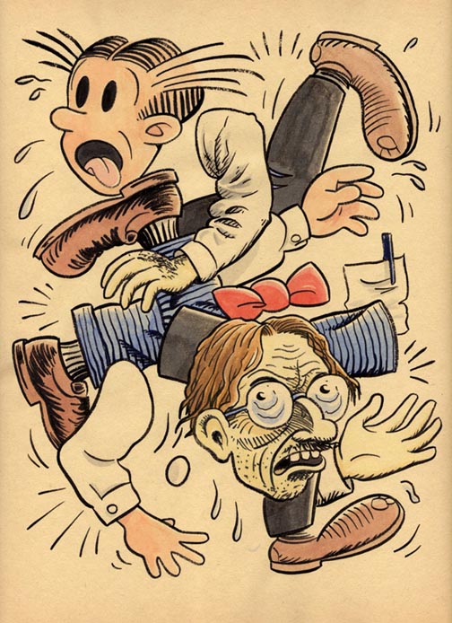 "*!!NEW JUMBLE- DAGWOOD &amp; ROBERT CRUMB" is copyright ©2008 by Jeremy Eaton.  All rights reserved.  Reproduction prohibited.