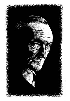 "William S Burroughs portrait" is copyright ©2008 by Eric Reynolds.  All rights reserved.  Reproduction prohibited.