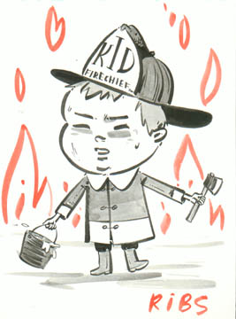 "KID FIRECHIEF" is copyright ©2008 by Steven Weissman.  All rights reserved.  Reproduction prohibited.