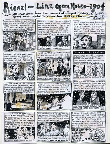 "Young Hitler In Vienna" is copyright &copy;2008 by Tony Mostrom.  All rights reserved.  Reproduction prohibited.