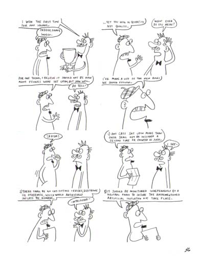 "Dandy and Clancy Return, page 2" is copyright ©2008 by Sam Henderson.  All rights reserved.  Reproduction prohibited.