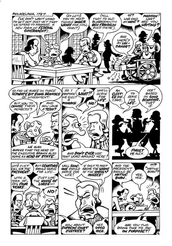 "A. Hamilton pg 6" is copyright ©2008 by Peter Bagge.  All rights reserved.  Reproduction prohibited.