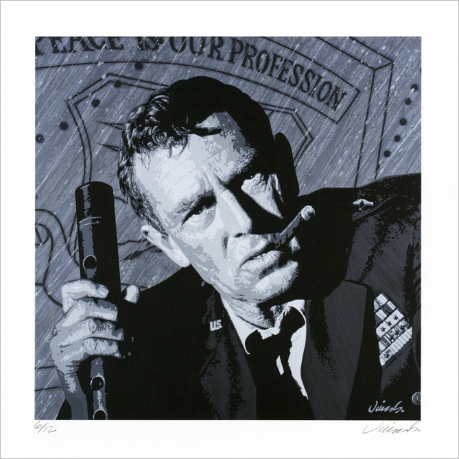"STERLING HAYDEN GICLEE PRINT" is copyright ©2008 by Jim Blanchard.  All rights reserved.  Reproduction prohibited.
