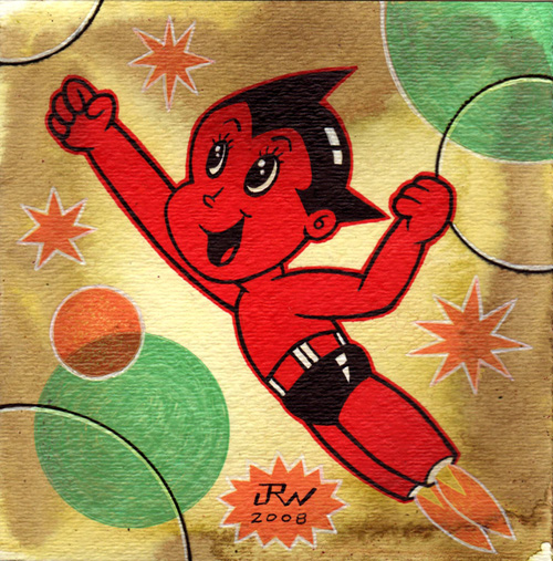 "Tetsuwan Atom (Astro Boy)" is copyright ©2008 by J.R. Williams.  All rights reserved.  Reproduction prohibited.
