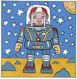"Space-Boy" is copyright ©2008 by Kevin Scalzo.  All rights reserved.  Reproduction prohibited.