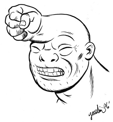 "The Fist" is copyright ©2008 by Robert Goodin.  All rights reserved.  Reproduction prohibited.
