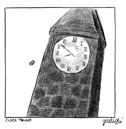 "McSWEENEY'S 21 Tall Man - Clock Tower" is copyright ©2008 by Robert Goodin.  All rights reserved.  Reproduction prohibited.