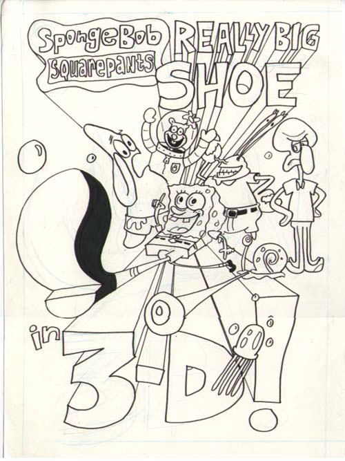 "SpongeBob: Really Big Shoe" is copyright ©2008 by Sam Henderson.  All rights reserved.  Reproduction prohibited.