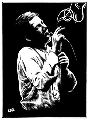 "Richard Hell illo" is copyright ©2008 by Eric Reynolds.  All rights reserved.  Reproduction prohibited.