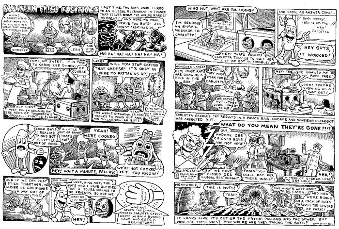 "'Southern Fried Fugitives' episode D" is copyright ©2008 by Kim Deitch.  All rights reserved.  Reproduction prohibited.